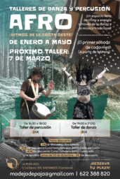 Talleres de danza y percusión africana