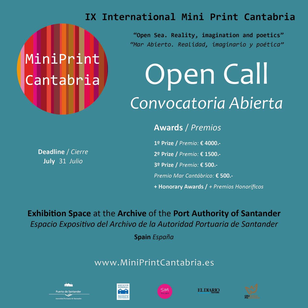 Abierta la convocatoria para la IX Mini Print Internacional Cantabria
