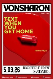 vonsharon presenta en directo "Text When You Get Home"