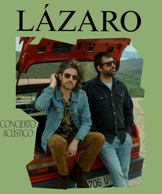 Lázaro en concierto acústico