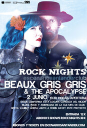Beaux Gris Gris & The Apocalypse en las Rock Nights