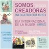 "Somos creadoras. Una casa para cada artista”, con ilustraciones de Sonia Piñeiro