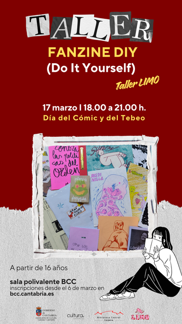 Taller de Fanzine DIY (Do It Yourself) con Eva Gárate