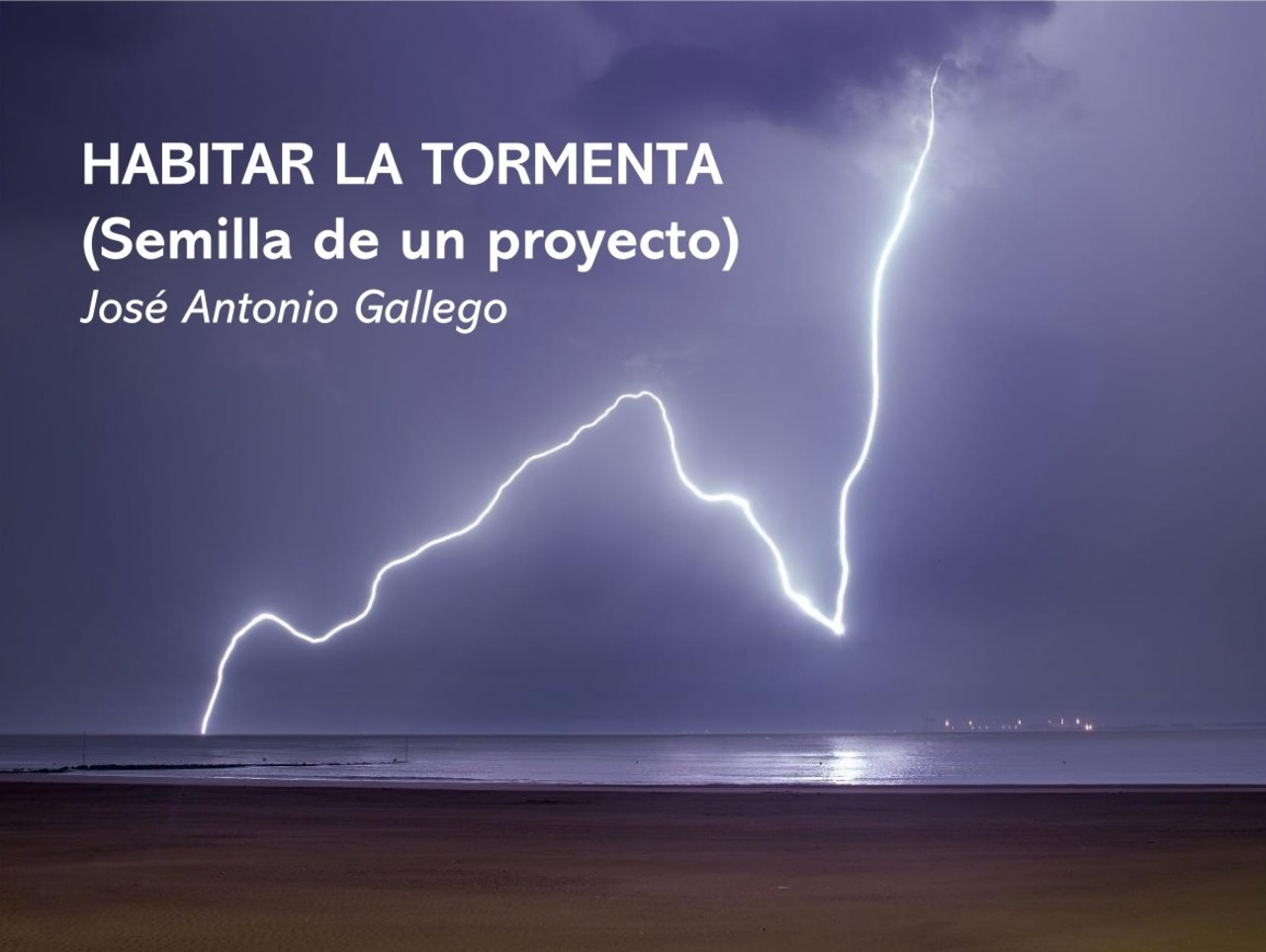Inauguración de la exposición de fotografía "Habitar la tormenta", de José Antonio Gallego