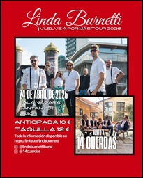 Linda Burnetti con 14 Cuerdas