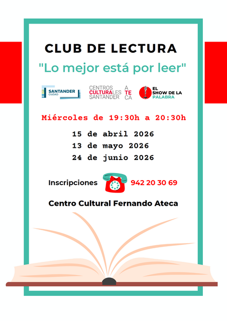 Nueva edición del club de lectura "Lo mejor está por leer"