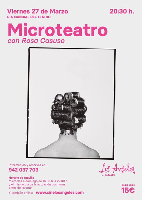 Microteatro con Rosa Casuso, por el Día Mundial del Teatro