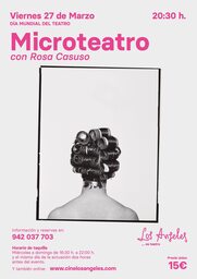 Microteatro con Rosa Casuso, por el Día Mundial del Teatro