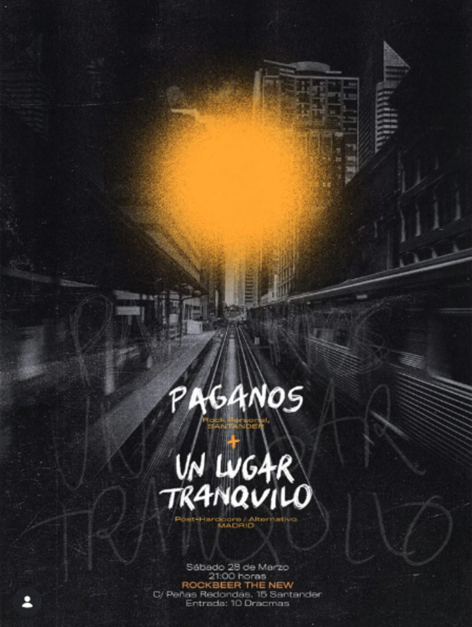 Concierto de Paganos y Un lugar Tranquilo