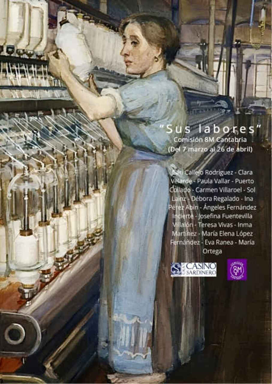 "Sus labores", exposición colectiva