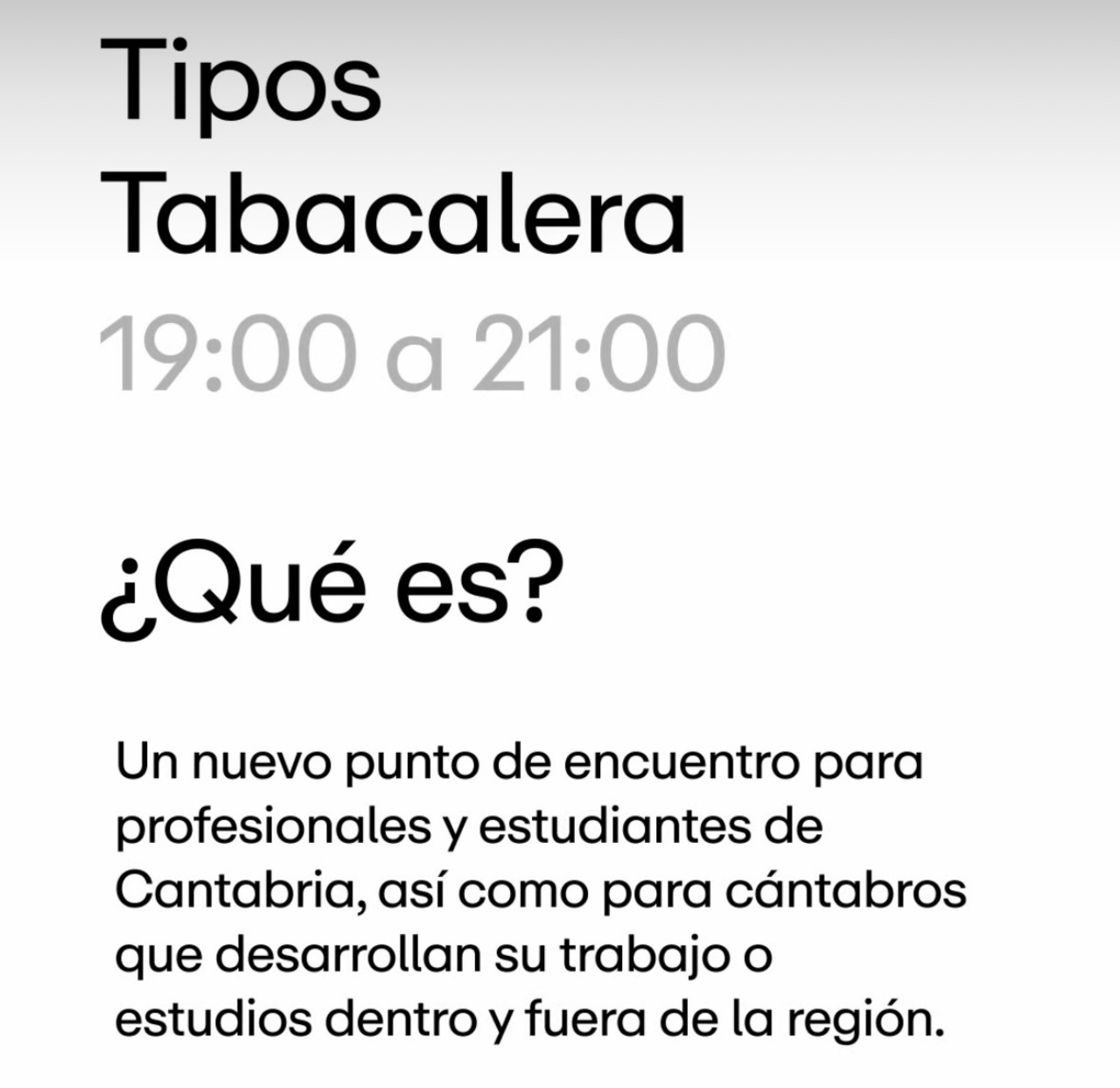 Tipos Tabacalera: primera ponencia dirigida por La caja de Tipos