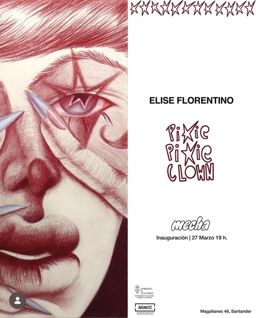 Inauguración de la exposición "Pixie Pixie Clown", de Elise Florentino 