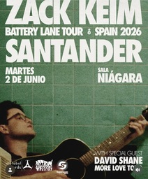 Zack Keim en concierto