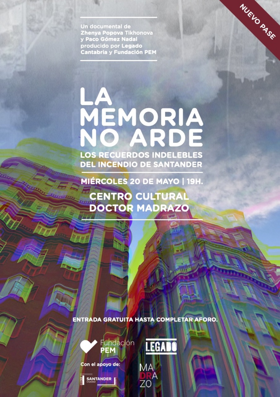 Proyección del documental “La memoria no arde” y coloquio