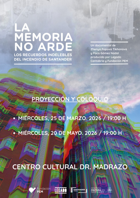 Proyección del documental “La memoria no arde” y coloquio