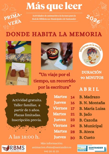 Más que leer: Donde habita la memoria