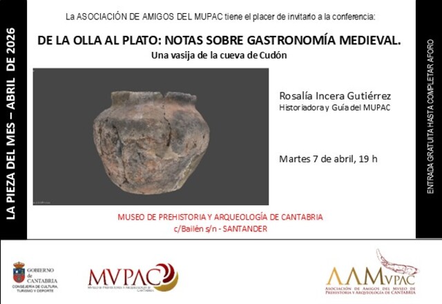 La Pieza del Mes: "De la olla al plato: notas sobre gastronomía medieval", por Rosalía Incera