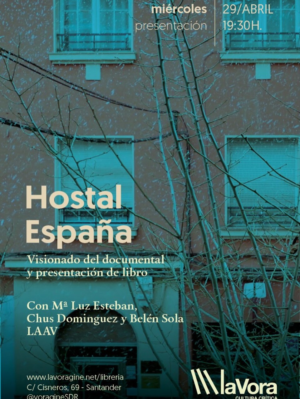 Presentación de "Hostal España", con Chus Domínguez, Belén Sola y Mª Luz Esteban