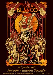 La Perra Blanco. Gira "Lovers and Fears"