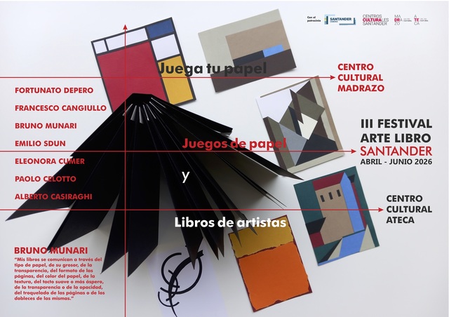 "Texturas de papel y tinta", taller didáctico del festival Arte Libro
