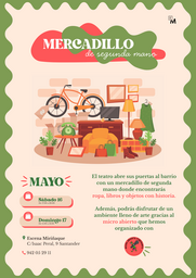 Mercadillo de 2ª mano y Micro abierto