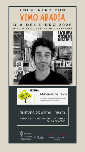 Encuentro con el ilustrador y autor de libros ilustrados Ximo Abadía