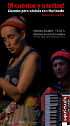 "¡A cuentas y a teclas!", cuentos para adultos con Maricuela