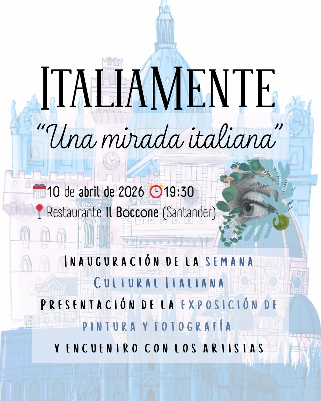“Una Mirada Italiana”, exposición colectiva final