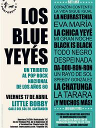 Tributo al pop rock nacional de los 60 con The Blue Yeyés