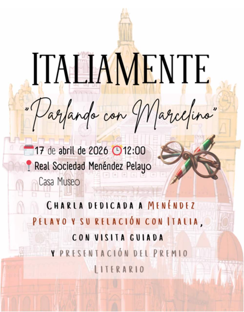 "Parlando con Marcelino". Menéndez Pelayo y su relación con Italia