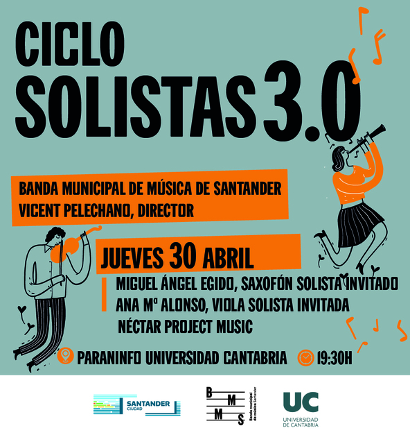 Concierto del ciclo "Solistas 3.0" de la Banda Municipal