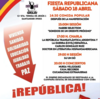 Fiesta republicana: conferencia y conciertos