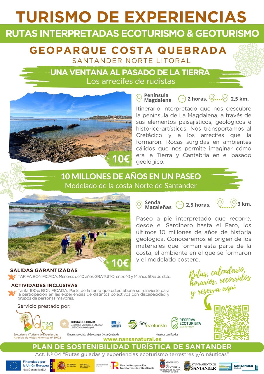 Ruta interpretada: "10 millones de años en un paseo"