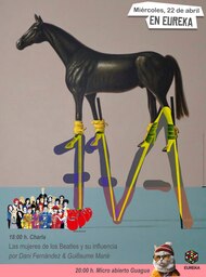 Charla sobre "Las mujeres de los Beatles y su influencia" en el Micro Abierto GuaGua