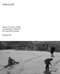 Cine Club con Salón de Belleza: "Los dinamiteros", de Juan García Atienza 