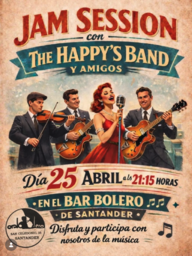 Jam Session con The Happy´s Band y amigos