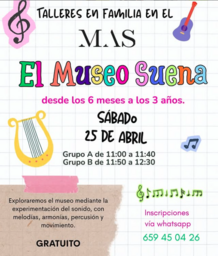 "El museo suena", taller familiar en el MAS