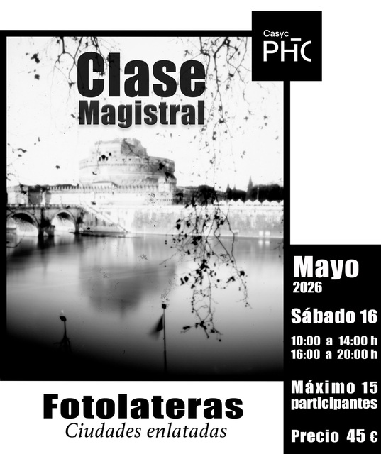 Clase Magistral con Fotolateras, “Ciudades enlatadas”