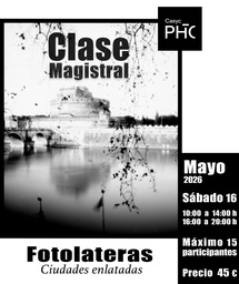 Clase Magistral con Fotolateras, “Ciudades enlatadas”