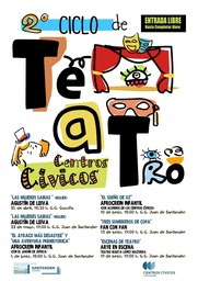 II Ciclo de teatro en Centros Cívicos: "El atraco más desastre" y "Una aventura prehistórica"