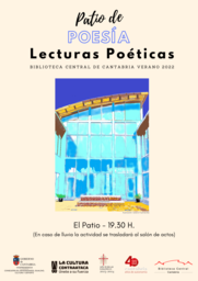 Patio de poesía: Càrabé y Javier Perales
