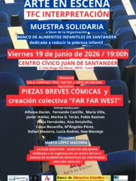 II Ciclo de teatro en Centros Cívicos: muestra solidaria de Arte en Escena
