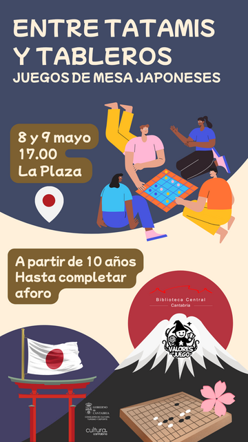 "Entre tatamis y tableros". Jornadas de juegos de mesa japoneses