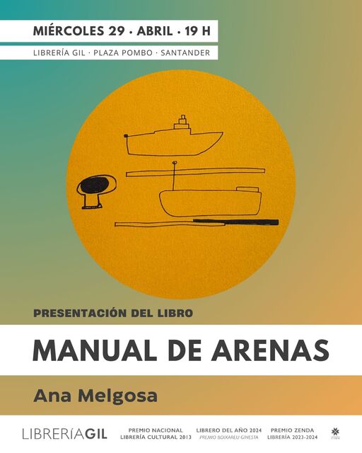 Presentación de "Manual de arenas", de Ana Melgosa