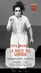 "La noche del Samurai", cuentos japoneses de terror con Vera Marina