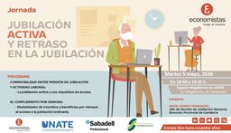 Sesión informativa: Jubilación activa y retraso en la jubilación