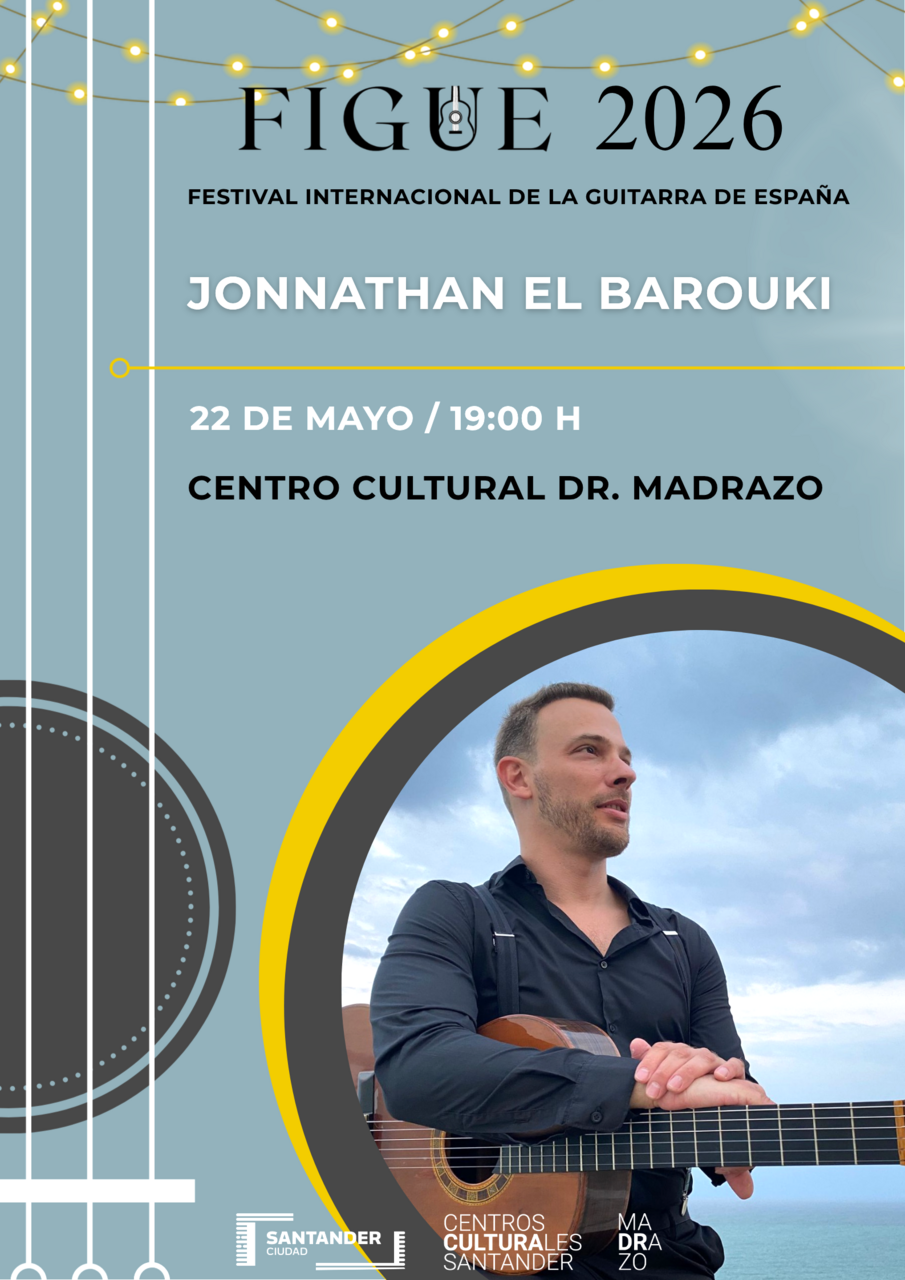 FIGUE 2026: recital del guitarrista Jonnathan El Barouki Luncz