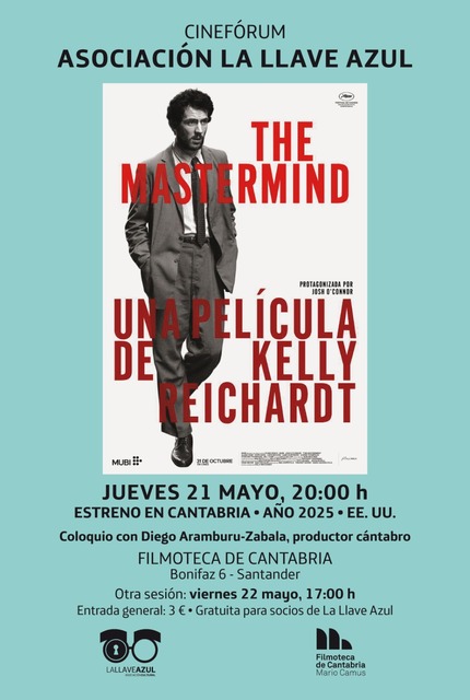 Cine con La Llave Azul: "The Mastermind", de Kelly Reichardt (V.O.S.E.)