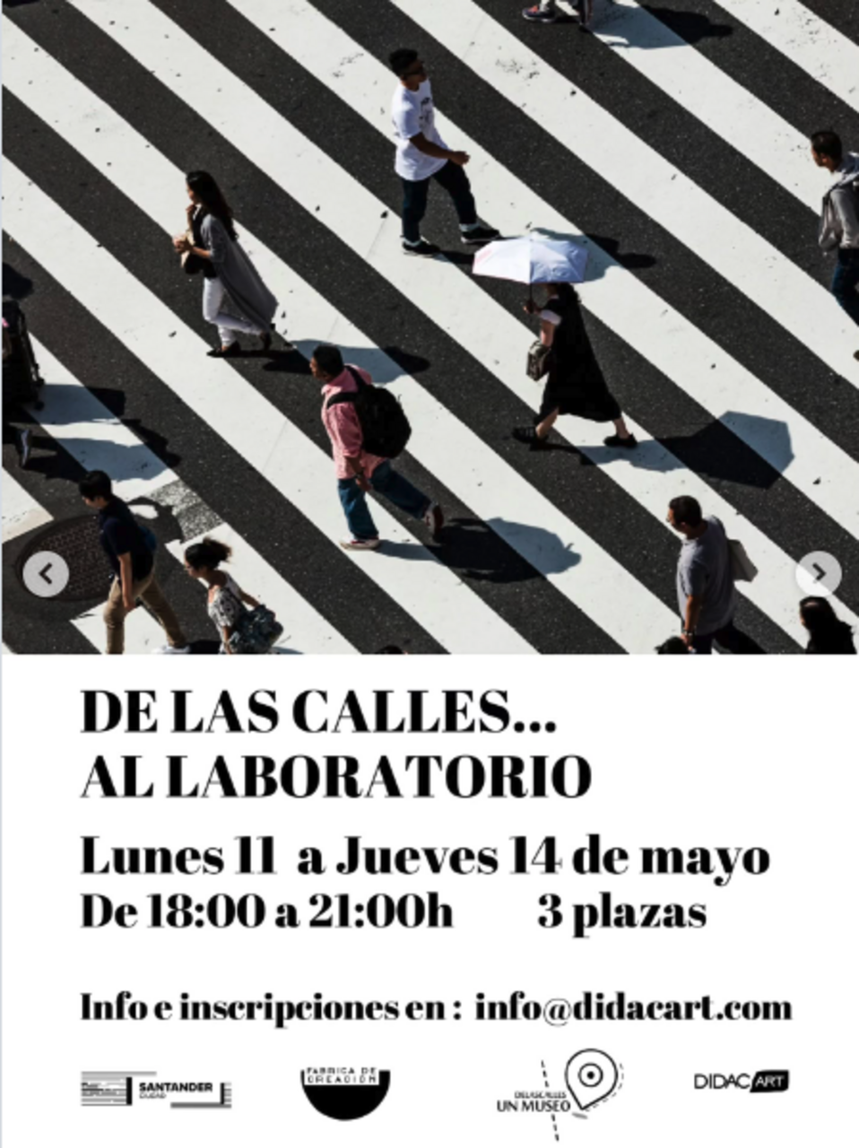 "DelasCalles...Al laboratorio!", taller de revelado fotográfico