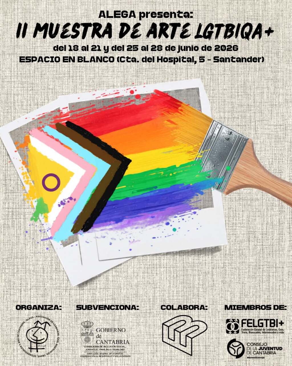 Participa en la II Muestra de arte LGTBIQA+